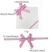 Vente en gros de bandeaux élastiques personnalisés de luxe imprimés avec des nœuds papillon, durables, écologiques, en polyester, pour la Saint-Valentin, Noël, anniversaire