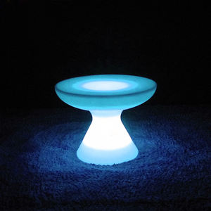 Chaise longue en plastique <span class=keywords><strong>de</strong></span> luxe Table d'appoint Hôtel Table d'extérieur Bronzage Rebord <span class=keywords><strong>de</strong></span> piscine Table ronde latérale - Product Image 4