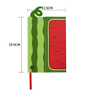 Cuaderno de la Serie Frutas con Tapa Magnética, Papelería, Cuaderno de Escritura y Dibujo, Diseño Lindo de Frutas, Alta Apariencia, Creatividad Cultural - Product Image 4