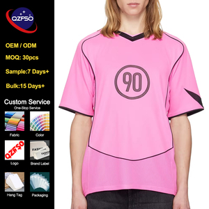 <span class=keywords><strong>Camisetas</strong></span> Deportivas QZFSO Personalizadas con Estampado por Sublimación, Diseño de Malla Oversize, Estilo Urbano, Jersey a Rayas de Fútbol <span class=keywords><strong>Americano</strong></span> - Product Image 1