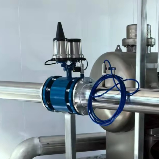 DN10-DN3000 Magnetic Instrument Liquid Battery Operated Electromagnetic Flow Meter