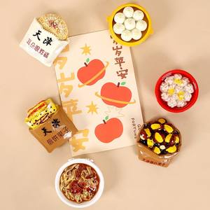 Pegatinas Magnéticas 3D Creativas y Exquisitas de Estilo Chino, Aperitivos de Tianjin, Tamaño Mediano para Refrigerador, Recuerdo de Viaje, Cocina - Product Image 2