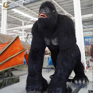 Modèle d'animal animatronique gorille de simulation de parc d'attractions SGAA63 pour centre commercial - Product Image 2
