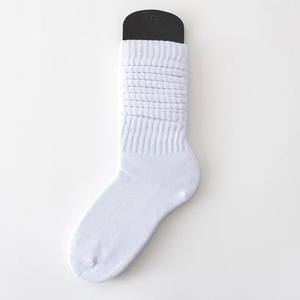 Chaussettes longues et fines en coton épais <span class=keywords><strong>de</strong></span> couleur pure à bulles à la mode Chaussettes souples et chaudes avec logo personnalisé pour <span class=keywords><strong>bottes</strong></span> - Product Image 1