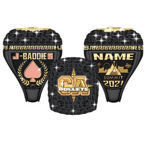 Anillos de campeonato de aleación con logotipo personalizado Unisex, anillos de campeonato estatal para juegos universitarios, eventos nacionales para fiestas, regalos - Product Image 2