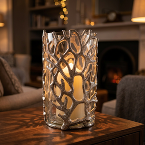 Coral Aluminum <b>Hurricane</b> <b>Lantern</b> - Product Image 4