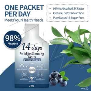 Suplemento Natural para Adelgazar, Quemagrasas Líquido Oral Detox de 14 Días, Personalizado y Promocional - Product Image 4