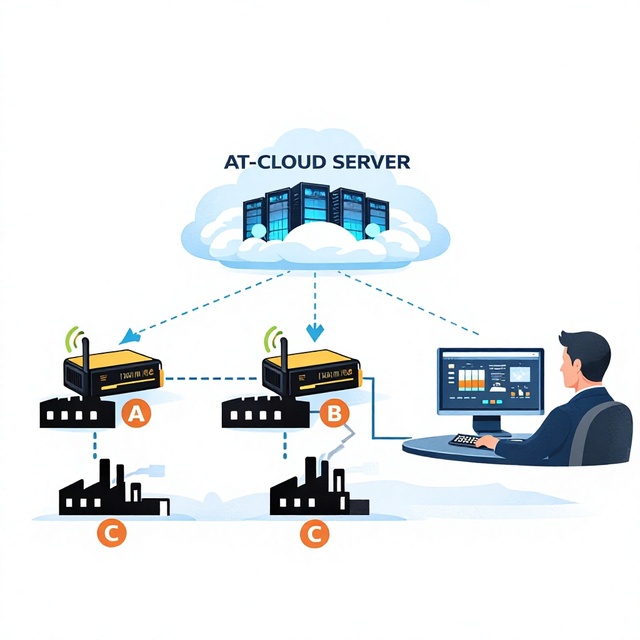 Remote Factory SCADA Monitoring System – Free SCADA Platform | ATScada System – OEM Available