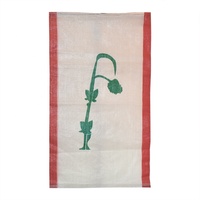 Sac tissé pp 100 kg sac en polypropylène sac de blé sacs de grains de maïs