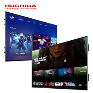 Téléviseur LED intelligent Android 4K UHD 100Hz de <span class=keywords><strong>65</strong></span> <span class=keywords><strong>pouces</strong></span>, écran publicitaire mural extérieur étanche - Product Image 1