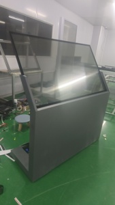 Customized 55 Inch K-shape Totem OLED Transparent <strong>Screen</strong> <strong>Touch</strong> <strong>Screen</strong> Monitor Self-service <strong>Kiosk</strong> - Product Image 2