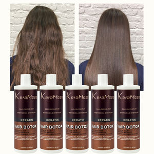KeraMess無煙ナノ強化髪ケラチンボトックスホルムアルデヒドフリー最大強度ブラジルキャビアトリートメント - Product Image 1
