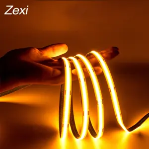 Cao sáng hơn COB LED Strip 320LED CE ROHS 12V 3000K 4500K 6000K Trắng COB LED Strip cho gương chiếu sáng