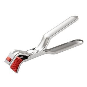Pinza para Recipientes de Acero Inoxidable, Multifuncional, con Agarre de Silicona Antideslizante para un Manejo Seguro de Alimentos - Product Image 3
