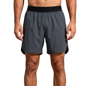 Built In Liner Men's Running <b>Shorts</b> Quick Dry Outer Layer <b>Compression</b> Design Elastic Waist Drawstring Side Pockets Gym Fitness - Product Image 1