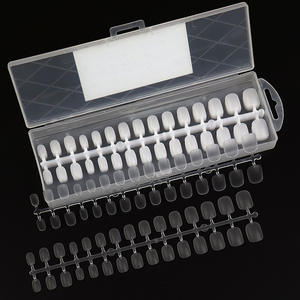 Ponta de unha de gel macio, 240 peças, cobertura completa, longa, transparente, para unhas, artificiais, com embalagem personalizada, venda imperdível - Product Image 3