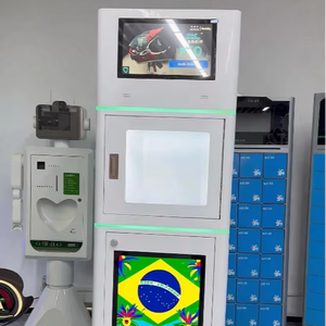 Máquina expendedora comercial para limpieza de cascos, ATM para lavado de cascos de motocicleta - Product Image 1