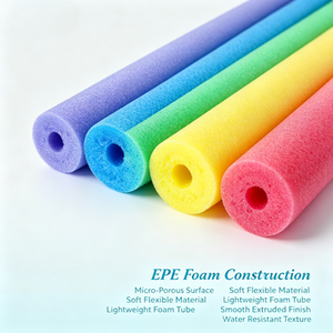 แท่งโฟม EPE แบบกลวงสำหรับลอยน้ำ กันน้ำ ทนทาน เหมาะสำหรับผู้ใหญ่ ฝึกว่ายน้ำในสระว่ายน้ำ กีฬาทางน้ำ รับผลิตตามสั่ง (OEM) ขายส่ง - Product Image 2