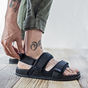 Sandales d'été décontractées pour hommes 2026, nouvelle collection, style conduite, double usage, tendance, pour l'extérieur et la plage - Product Image 4