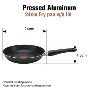 Poêle à frire ronde commerciale en aluminium antiadhésive anti-rayures à température contrôlée - Product Image 4