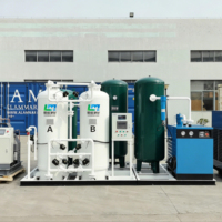Générateur d'oxygène PSA contrôlé par PLC, pureté 93±2%, usage médical/industriel, usine d'oxygène personnalisée avec certification CE ISO