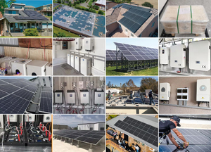 Kits de sistema de energía solar para el hogar de 5000 vatios y 30kw con almacenamiento de batería Bess 240V Grid Van 12kw MPPT Controller Buy System - Product Image 6