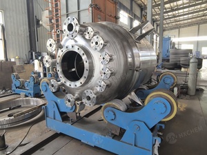bibo HXCHEM NOUVEAU Réacteur chimique à enveloppe chauffante en acier inoxydable, homologué ASME U STAMP, 8000L, avec serpentin de chauffage en demi-tuyau - Product Image 5