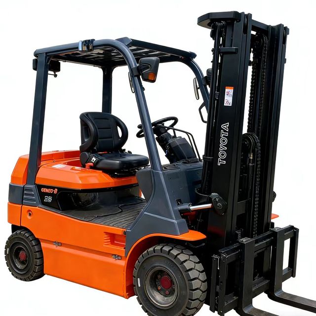 Gasoline TOYOTA 25 2.5 Ton Hot Sale Large Promotion Guaranteed Quality 100% Ready in Good Condition Used Forklift for Sale