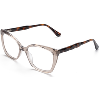 Monture de lunettes optiques Elan Optical YB8019, style œil de chat papillon européen et américain, pour femme, monture complète en acétate, vente directe usine