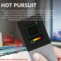 Nuevo Detector de Señales de Celulares y GPS con Función de Rastreo de Calor, Detector de Micrófonos Ocultos DX88