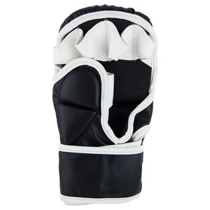 ถุงมือ MMA ระดับมืออาชีพ หนังแท้ กันลื่น กันน้ำ แบบเปิดนิ้ว ปิดด้วยแถบตีนตุ๊กแก ใช้ได้ทั้งชายและหญิง รับผลิตแบบ OEM/ODM สำหรับการฝึกซ้อม - Product Image 3