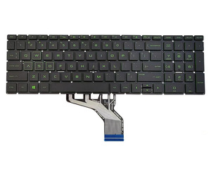 Máy tính xách tay chúng tôi Bàn phím backlit tím thay thế cho HP Pavilion chơi game 15-dk 15-ec 15-cx NSK-XN2BC pk1328b1b0900101 - Product Image 2