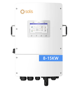 Inversor Solar Trifásico DC/AC Solis Hiber de 8kw 10kw 12kw 15kw 48v de Bajo Voltaje Híbrido Fuera de Red con 97.6% de Eficiencia IP66 - Product Image 1