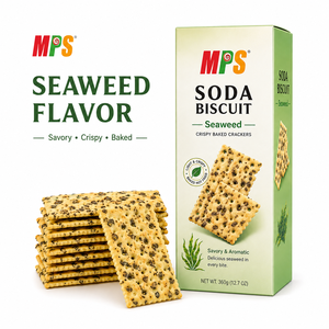 Galletas Halal Sin Azúcar, Bajas en Grasa, Crujientes, Tipo Soda Cracker, Suministro Directo de Fábrica, Venta al Por Mayor - Product Image 2