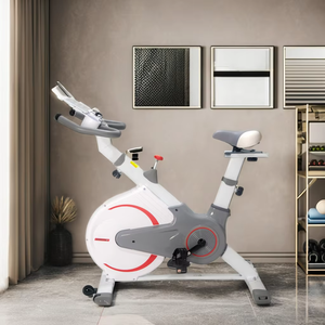 Bicicleta giratoria de interior ultrasilenciosa, bicicleta giratoria para gimnasio en casa, Material de acero para ejercicio Unisex, bicicleta doméstica ampliamente utilizada - Product Image 1