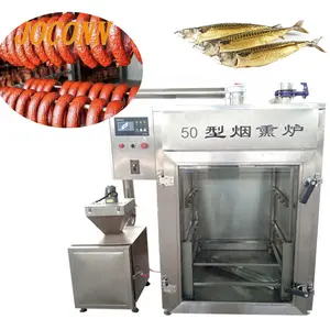 Best Verkopende Koud Zalm Rook Oven Machine/Meerval Vlees Roken Machine/Industriële Gerookte Vlees Machine Prijs