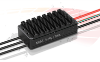 Contrôleur de vitesse électrique à réponse rapide 5-14S 56V 40A-120A BLDC IPX4 pour drone UAV, avion, paramoteur