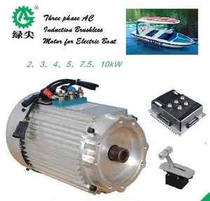 7.5kw high torque elettrico barca a motore con gear box per barca a vela yacht