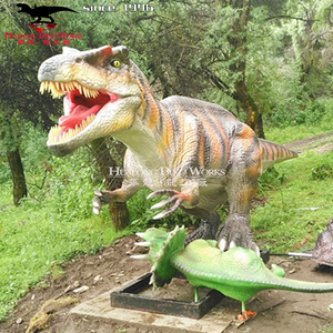 Robot mécanique réaliste de dinosaure du parc jurassique animé, modèle de dinosaure artificiel en métal pour parc d'aventure pour enfants - Product Image 5