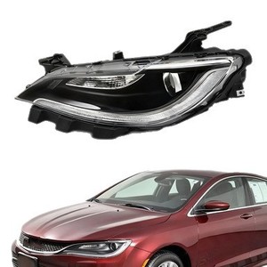 สำหรับ Chrysler 200 ปี 2016-2017 พร้อมไฟหน้า LED ฮาโลเจน รุ่น US  หมายเลขอะไหล่ 68285847AA 68285846AB CH2503263 CH2502263 - Product Image 5