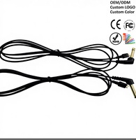 Auriculares de Conducción Ósea B71 y Cable para Audiómetro con Pin de Soldadura de 5.8mm