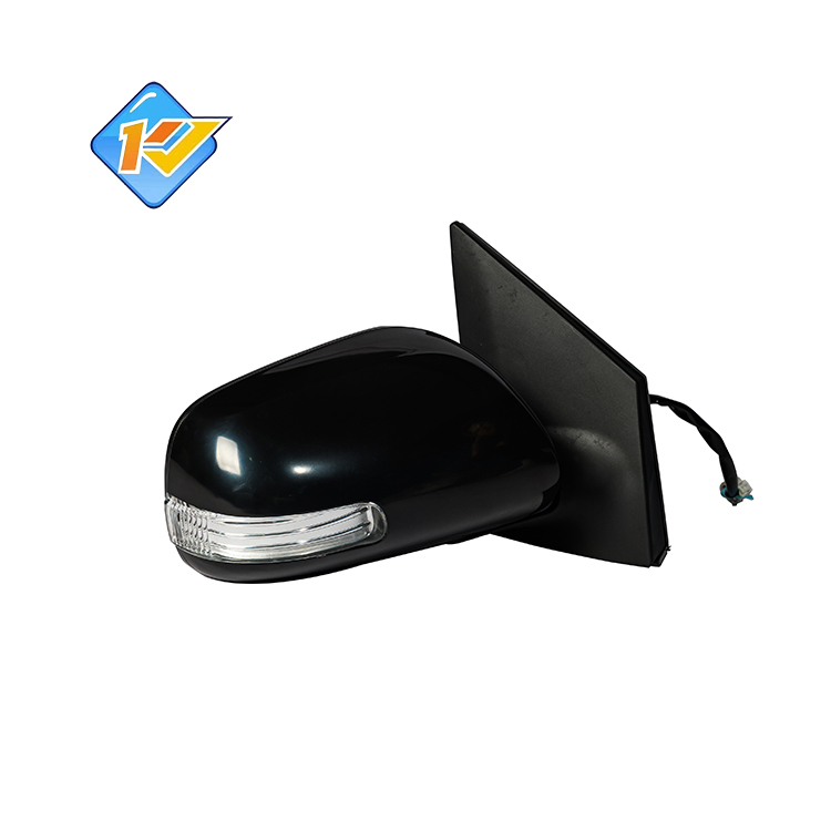 Passenger Side Mirror For Toyota Corolla 2003-2008 - Power Adjust, Non-Heated, Black, TO1321179