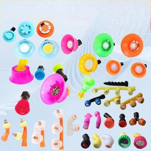 Boquillas atomizadoras de 4 cabezales para sistemas de pulverización de jardín agrícola, tipo pulverizador de mochila - Product Image 2