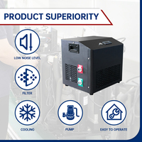 Equipo de refrigeración automática Baño de hielo pequeño portátil Inmersión fría con enfriador de agua para recuperación deportiva
