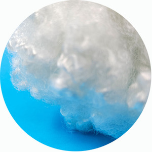 Tái chế chống Mite <span class=keywords><strong>15D</strong></span> 51mm rỗng siliconized <span class=keywords><strong>PSF</strong></span> để làm đầy - Product Image 4