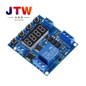 Jiatewei <b>Relay</b> Module 1NO DC 24V Time <b>Relay</b> Miniature Screw Terminal General Purpose - Product Image 2