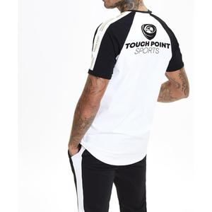 เสื้อยืดผ้าฝ้าย100% สำหรับผู้ชายผ้าปอปลินถักพิมพ์ลายแบรนด์ของคุณฤดูใบไม้ร่วง - Product Image 4