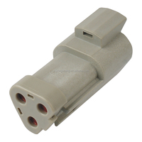Connecteur femelle DT à 3 broches de couleur noire Deutsch DT06-3S-EP11 pour énergie nouvelle, PA66