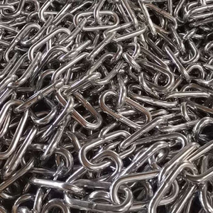 HIGH POLISHED 304/316 STAINLESS STEEL DIN 763 <strong>LONG</strong> <strong>LINK</strong> <strong>CHAIN</strong> - Product Image 4