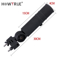 Chariot de Golf réglable en plastique noir de haute qualité, support de parapluie de Golf de 30CM